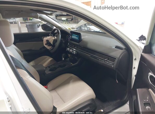 2HGFE1F92NH322506 2022 HONDA CIVIC White Vista interior delantera