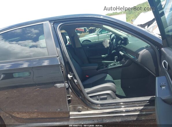 2HGFE1F92PH320712 2023 HONDA CIVIC Black წინა სალონის ხედი