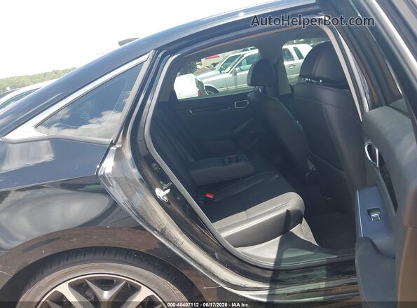 2HGFE1F92PH320712 2023 HONDA CIVIC Black VIN კოდის სტიკერის ხედი
