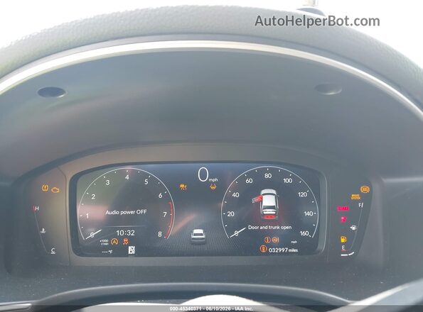 2HGFE1F92RH321717 2024 HONDA CIVIC White Widok tylnych siedzeń