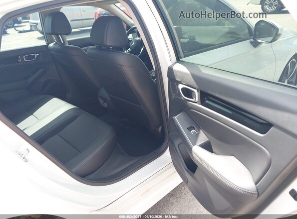 2HGFE1F92RH321717 2024 HONDA CIVIC White Widok naklejki z numerem VIN