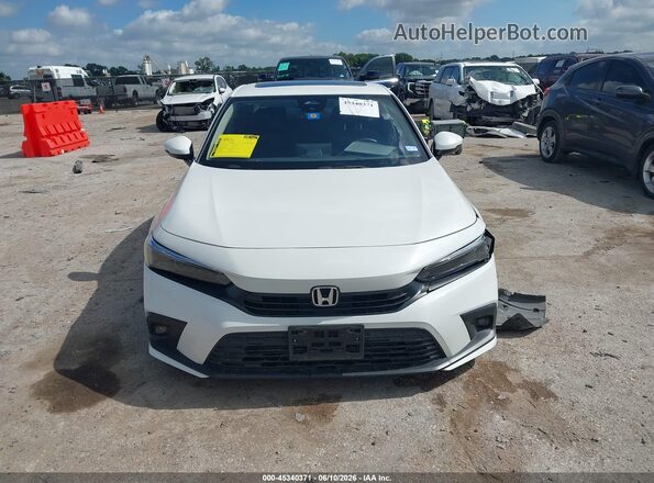 2HGFE1F92RH321717 2024 HONDA CIVIC White Widok zestawu wskaźników