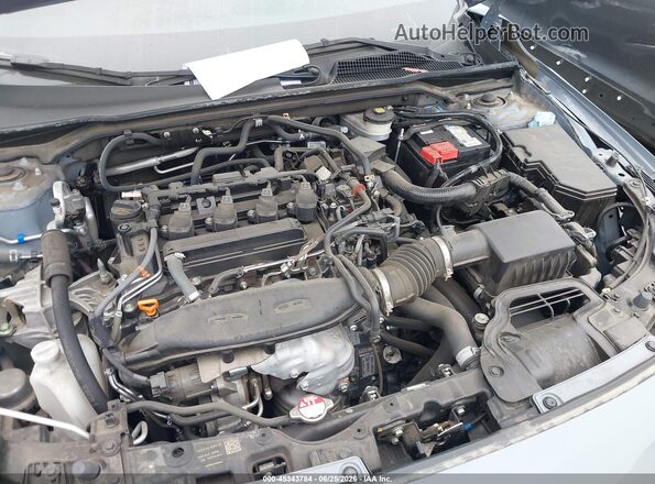 2HGFE1F93NH315791 2022 HONDA CIVIC Light Blue Vista trasera