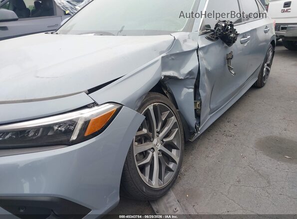 2HGFE1F93NH315791 2022 HONDA CIVIC Light Blue Vista frontal