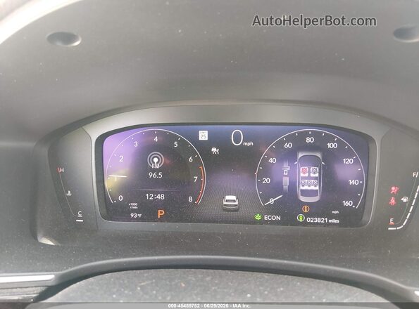 2HGFE1F93NH319288 2022 HONDA CIVIC Black უკანა სავარძლების ხედი
