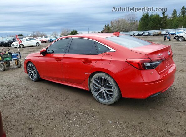 2HGFE1F93PH001402 2023 HONDA CIVIC Red 