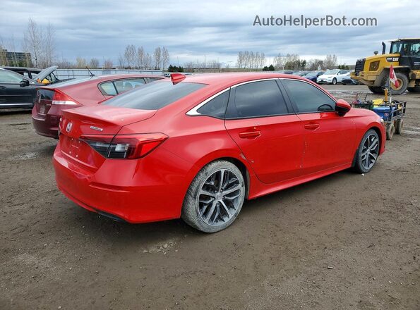 2HGFE1F93PH001402 2023 HONDA CIVIC Red 