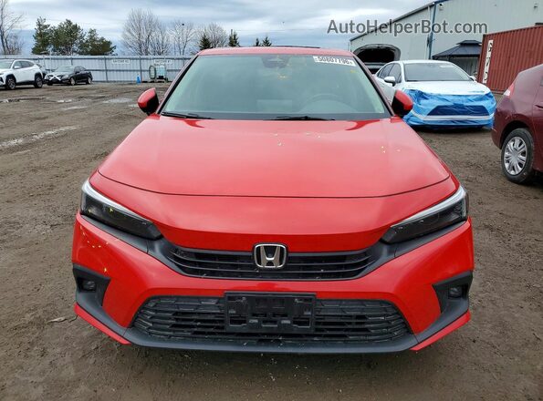 2HGFE1F93PH001402 2023 HONDA CIVIC Red 