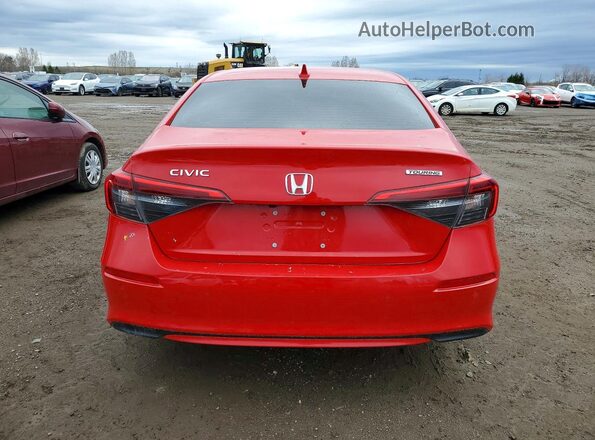 2HGFE1F93PH001402 2023 HONDA CIVIC Red 