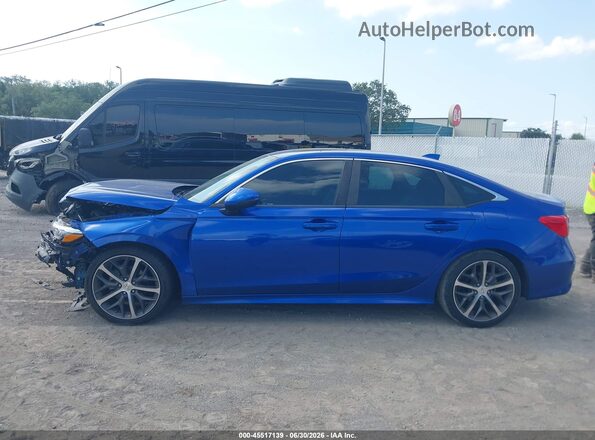 2HGFE1F94NH309739 2022 HONDA CIVIC Blue 