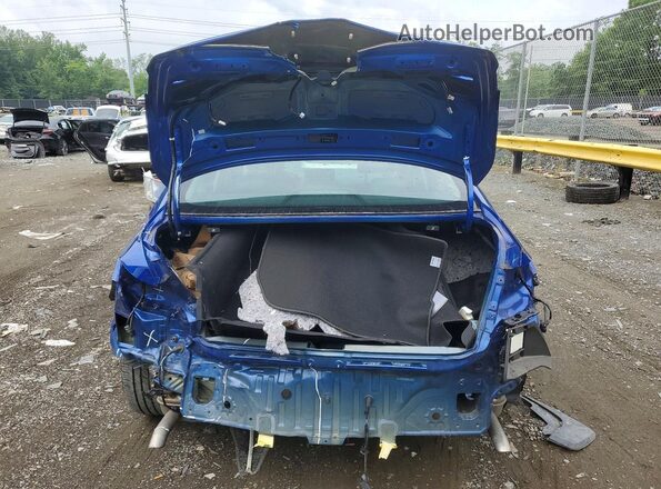 2HGFE1F94PH317665 2023 HONDA CIVIC Blue Вид ззаду