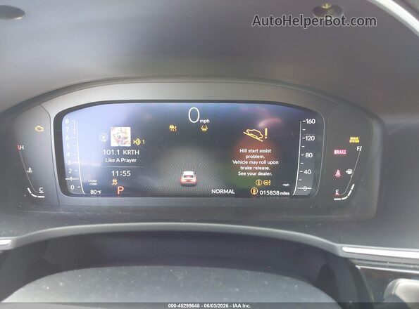 2HGFE1F94PH323465 2023 HONDA CIVIC Red Widok tylnych siedzeń