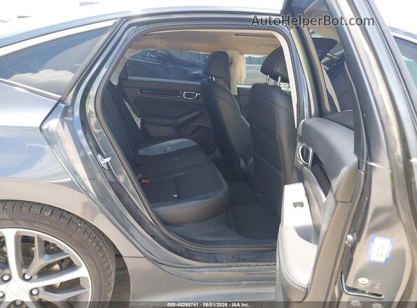 2HGFE1F94RH300268 2024 HONDA CIVIC Gray Vista de la etiqueta del VIN