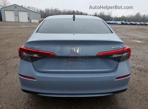 2HGFE1F96NH004212 2022 HONDA CIVIC Blue უკანა ხედი