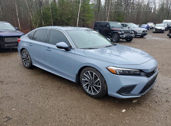 2HGFE1F96NH004212 2022 HONDA CIVIC Blue წინა მარჯვენა