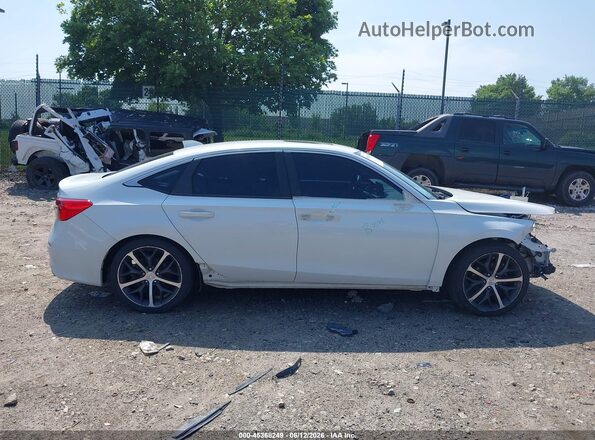 2HGFE1F96NH301562 2022 HONDA CIVIC Белый Вид щитка приборов