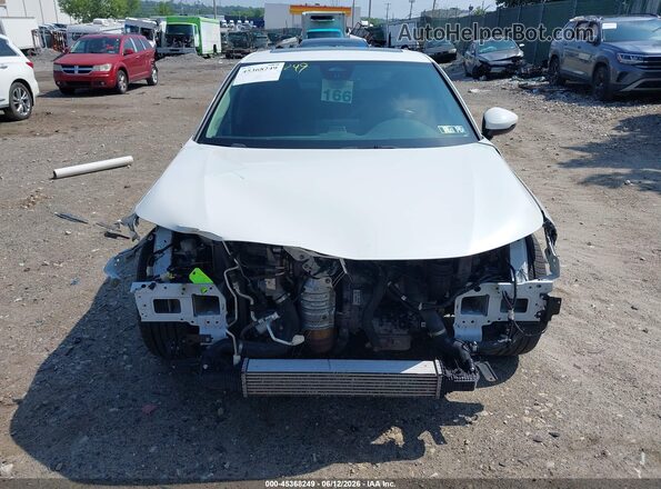 2HGFE1F96NH301562 2022 HONDA CIVIC Белый Вид панели приборов