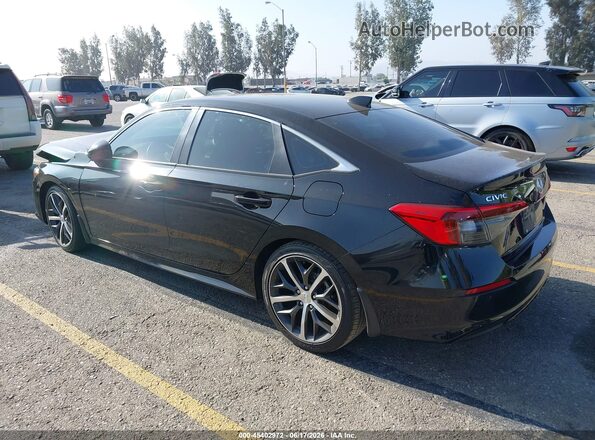 2HGFE1F96RH323857 2024 HONDA CIVIC Black Հետևի ձախ