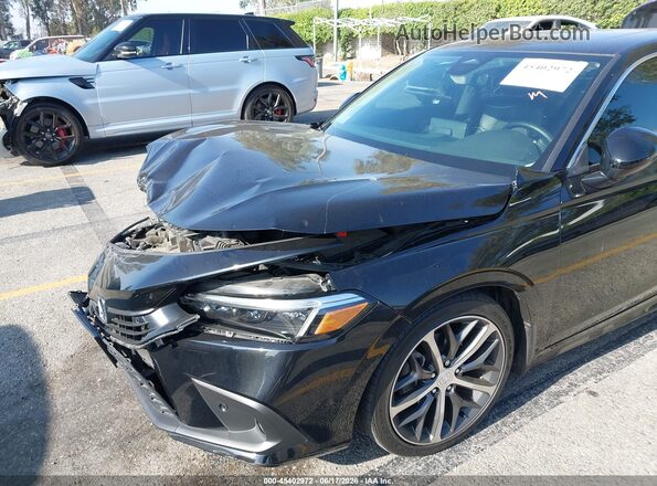 2HGFE1F96RH323857 2024 HONDA CIVIC Black Սալոնի հետևի տեսք