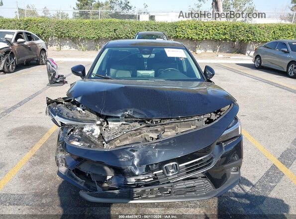 2HGFE1F96RH323857 2024 HONDA CIVIC Black Սալոնի 360 աստիճան տեսք