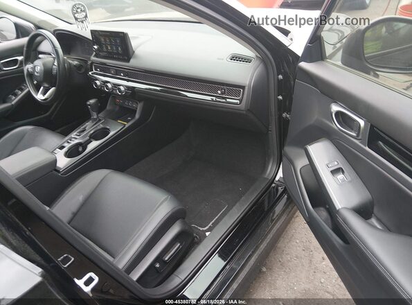 2HGFE1F97PH309575 2023 HONDA CIVIC Black Vista interior delantera