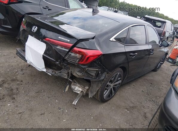 2HGFE1F97PH309575 2023 HONDA CIVIC Black Trasero derecho