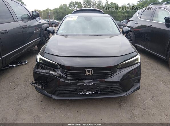 2HGFE1F97PH309575 2023 HONDA CIVIC Black Vista interior trasera