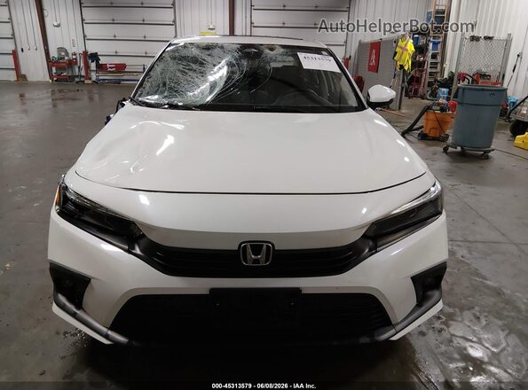 2HGFE1F97PH319863 2023 HONDA CIVIC White Вид щитка приладів