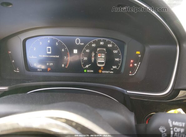 2HGFE1F97RH326251 2024 HONDA CIVIC Gray Vista de los asientos traseros