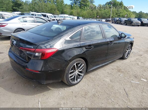 2HGFE1F98NH316385 2022 HONDA CIVIC Black უკანა მარჯვენა