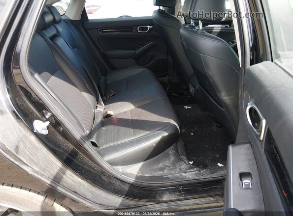 2HGFE1F98NH316385 2022 HONDA CIVIC Black VIN კოდის სტიკერის ხედი