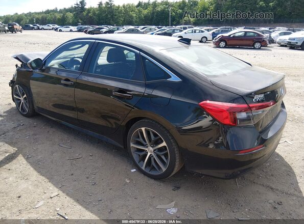 2HGFE1F98NH316385 2022 HONDA CIVIC Black უკანა მარცხენა
