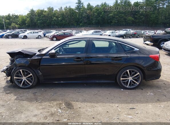 2HGFE1F98NH316385 2022 HONDA CIVIC Black სალონის 360-გრადუსიანი ხედი