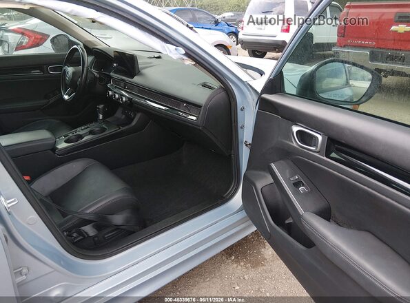 2HGFE1F99NH300065 2022 HONDA CIVIC Light Blue Vista interior delantera