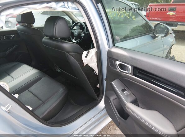 2HGFE1F99NH300065 2022 HONDA CIVIC Light Blue Vista de la etiqueta del VIN