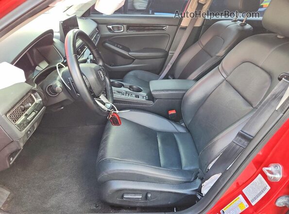 2HGFE1F99NH303497 2022 HONDA CIVIC Red Vista interior delantera
