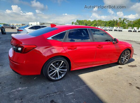 2HGFE1F99NH303497 2022 HONDA CIVIC Red Trasero derecho