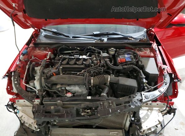 2HGFE1F99PH304037 2023 HONDA CIVIC Red Vista interior trasera