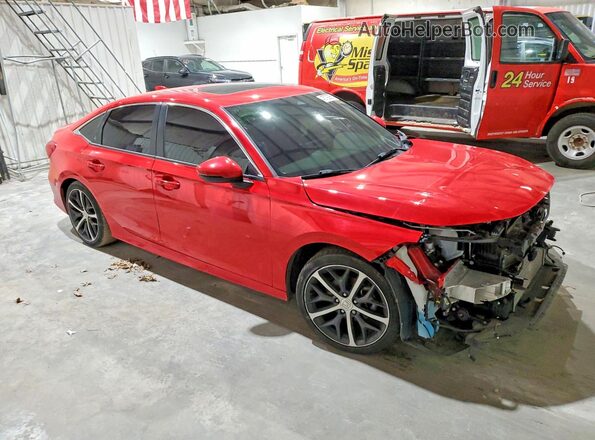 2HGFE1F99PH304037 2023 HONDA CIVIC Red Delantero derecho