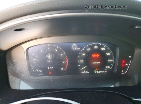 2HGFE1F99RH303165 2024 HONDA CIVIC White Vista del cuadro de instrumentos