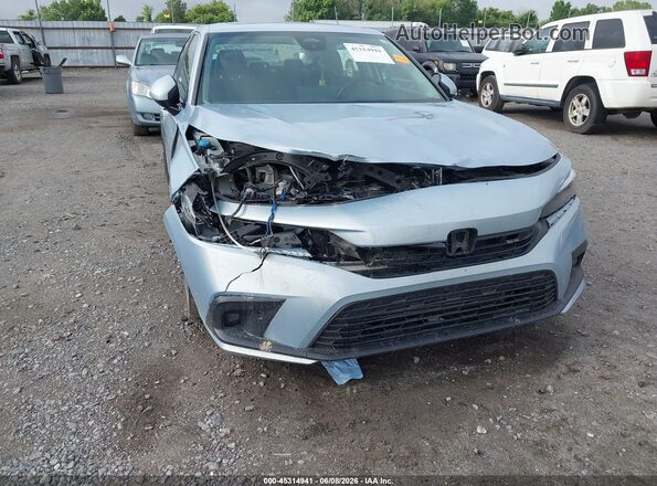 2HGFE1F9XPH310185 2023 HONDA CIVIC Light Blue Widok z przodu