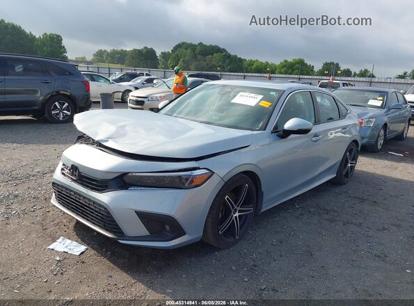2HGFE1F9XPH310185 2023 HONDA CIVIC Light Blue Przód lewy