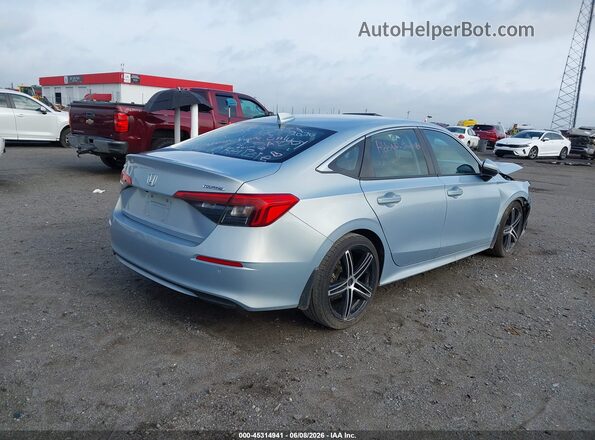2HGFE1F9XPH310185 2023 HONDA CIVIC Light Blue Tył prawy
