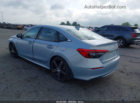 2HGFE1F9XPH310185 2023 HONDA CIVIC Light Blue Tył lewy