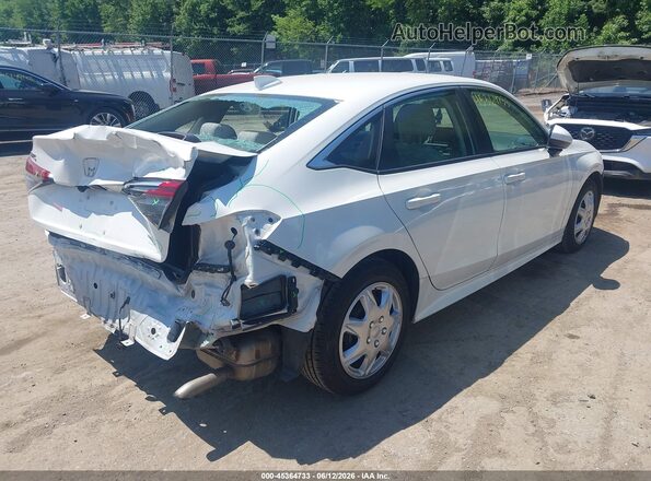 2HGFE2F20PH539452 2023 HONDA CIVIC Белый Задняя правая четверть