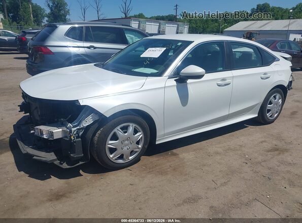2HGFE2F20PH539452 2023 HONDA CIVIC Белый Передняя левая четверть