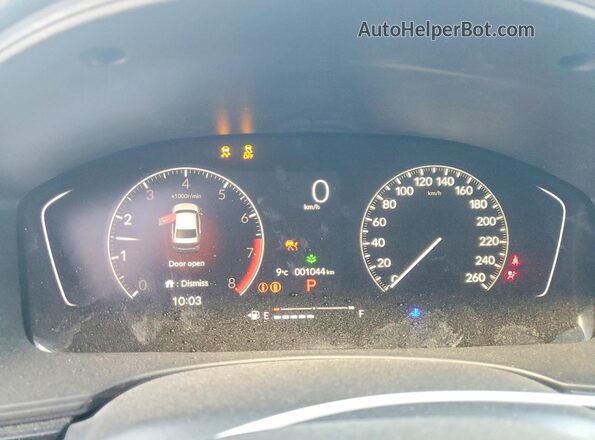 2HGFE2F20TH109754 2026 HONDA CIVIC Silver Instrument cluster view