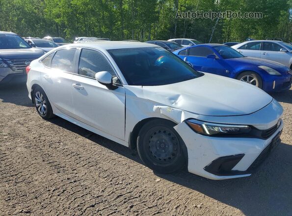 2HGFE2F21NH100595 2022 HONDA CIVIC White 