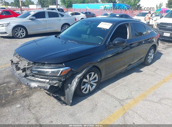 2HGFE2F21NH508997 2022 HONDA CIVIC Black Front left