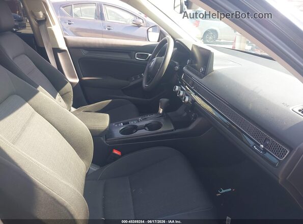 2HGFE2F21NH508997 2022 HONDA CIVIC Black Front interior view